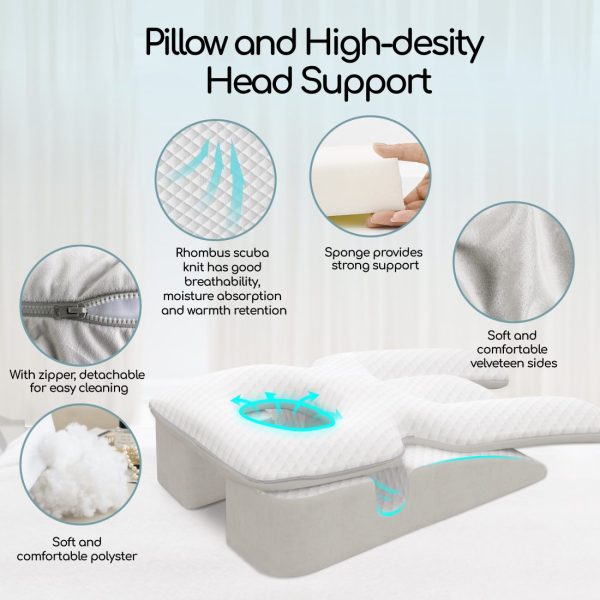 Face Down Pillow Prone Pillow Positioner For Side Sleeping - Image 8