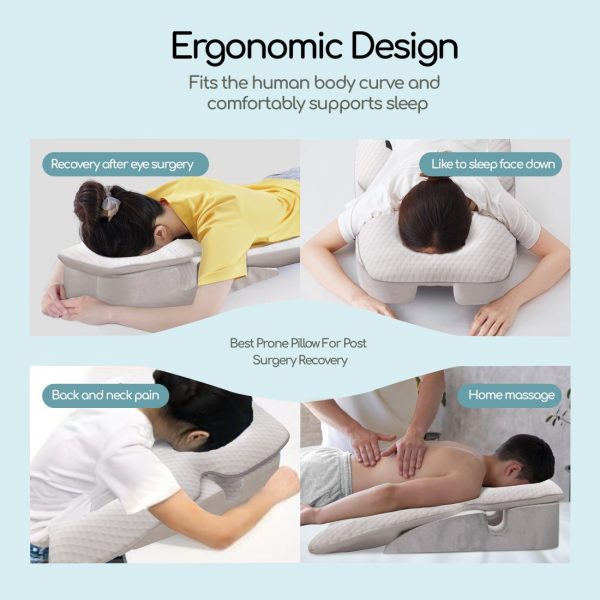 Face Down Pillow Prone Pillow Positioner For Side Sleeping - Image 9