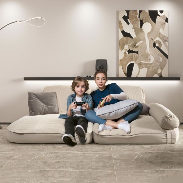 Foldable Reading Nook Cushion for Cozy Floor Seating - Image 6