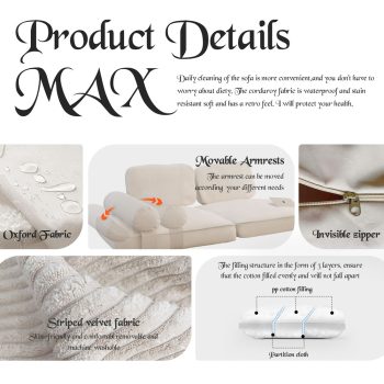 foldable corner floor cushion 08