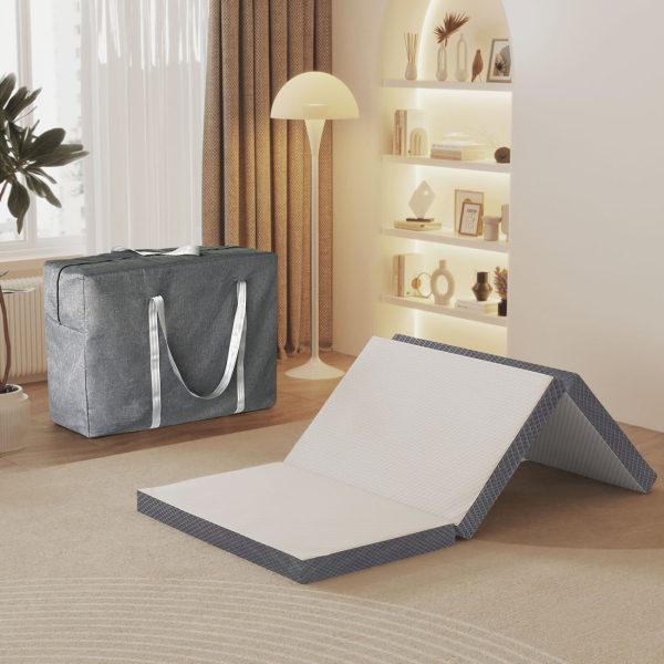 Portable Tri-fold Foam Mattress for Travel & Camping - Image 11