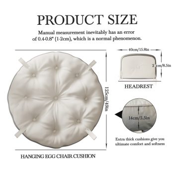hanging chair cushion egg chair pad 622