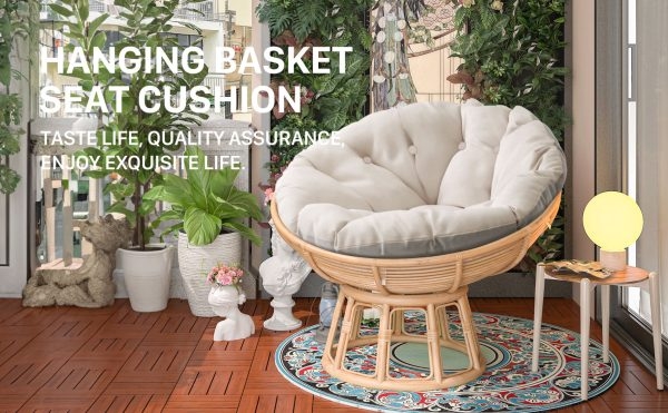 Hanging Chair Cushion - Comfortable and Stylish Egg Chair Pad - Image 7