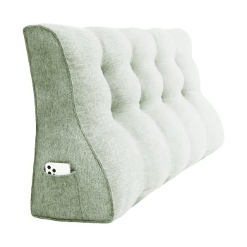 headboard pillow large wedge bolster 761