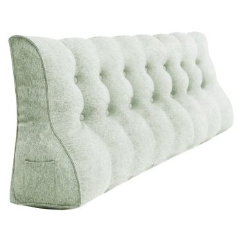 headboard pillow large wedge bolster 764