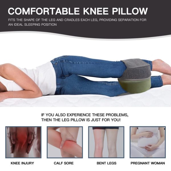 Knee Pillow for Side Sleepers - Hip Pain Relief and Better Sleep - Image 7