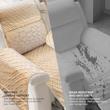 non slip quilted recliner chair cover 04