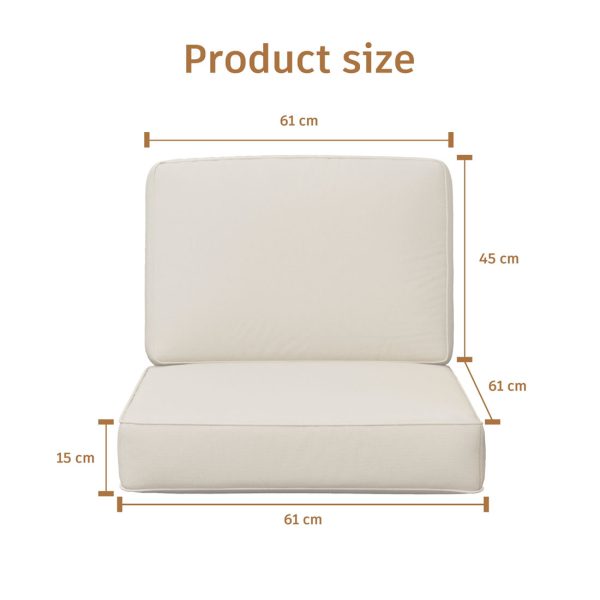 Waterproof Outdoor Seat Cushions for Patio Furniture Set - Image 11