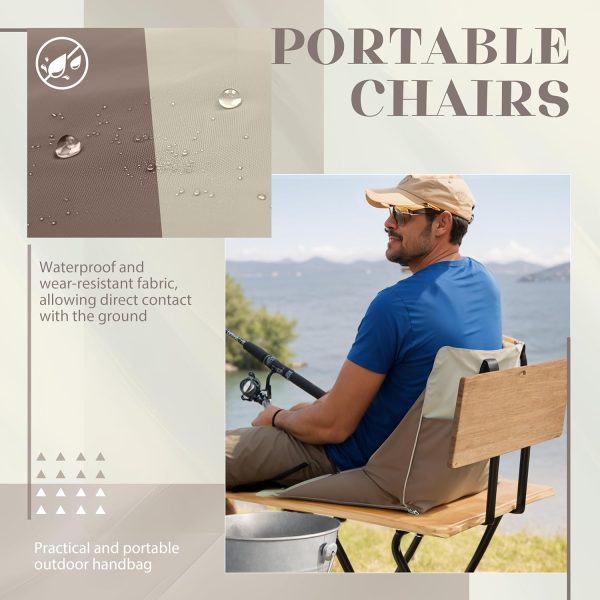 Foldable Seat Cushion for Stadium Seats, Camping, Hiking - Image 7
