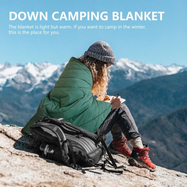 Puffy Waterproof Camping Blanket for Travel and Outdoor Activities - Image 4