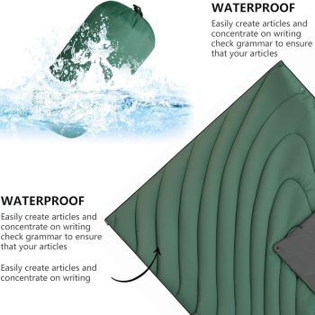 puffy camping blanket outdoor waterproof 09