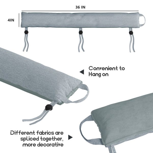 Under Door Draft Stopper - Block Cold Air for Sliding Doors - Image 5