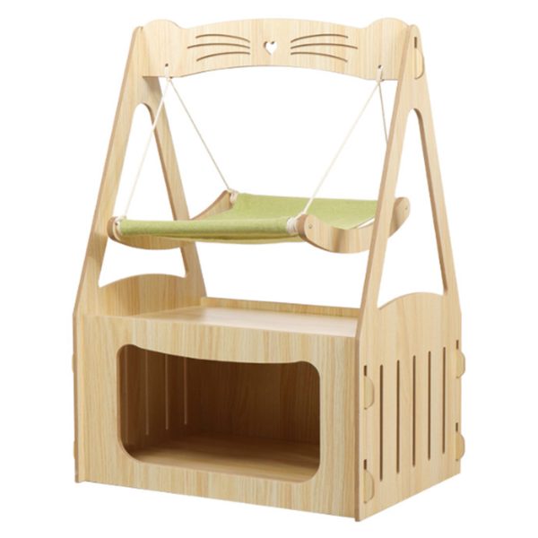 Floor-Standing Cat Swing Hanging Cat Hammock Bed