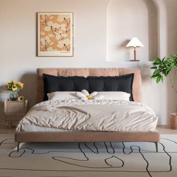 large flat body pillow black 1515