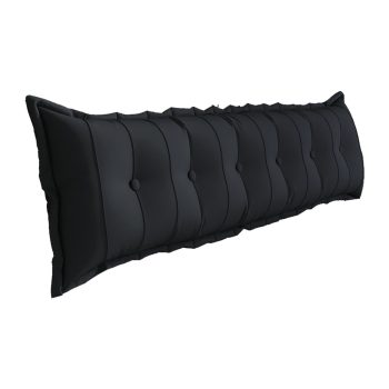 large flat body pillow black 1522