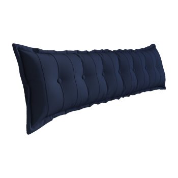 large flat body pillow blue 1486