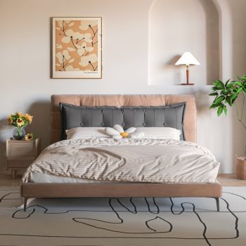 large flat body pillow gray 1500