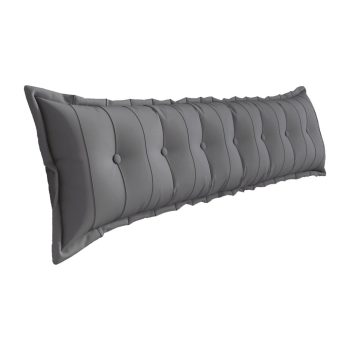 large flat body pillow gray 1505