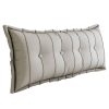 large flat body pillow white 1452