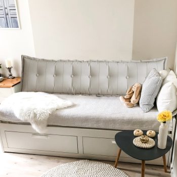 large flat body pillow white 1463