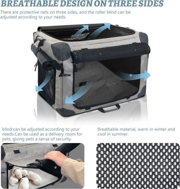 Versatile and Durable Travel Dog Crate for Medium Dogs - Image 4