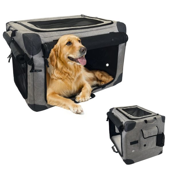 Versatile and Durable Travel Dog Crate for Medium Dogs - Image 12
