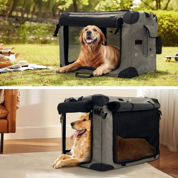 Versatile and Durable Travel Dog Crate for Medium Dogs - Image 10