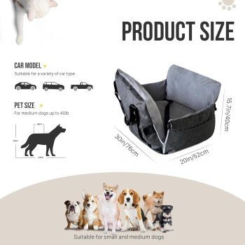 dog car seat with storage 04