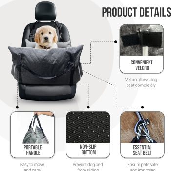 dog car seat with storage 05