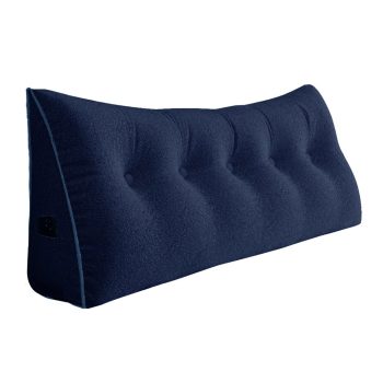 large wedge reading pillow blue 1894