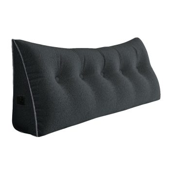 large wedge reading pillow gray 1910