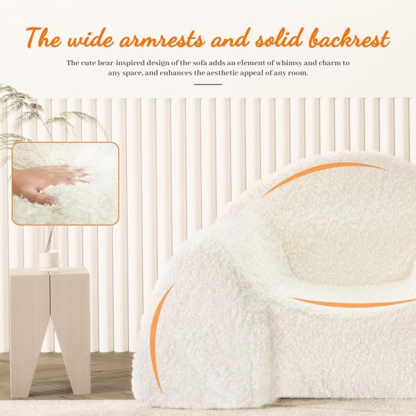 Plush Bean Bag Armchair for Adults, Teens, and Kids Sofa - Image 7