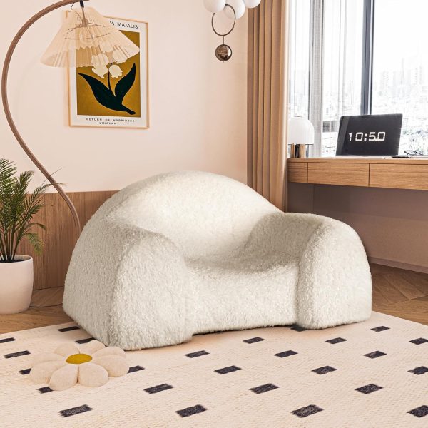 Plush Bean Bag Armchair for Adults, Teens, and Kids Sofa - Image 2