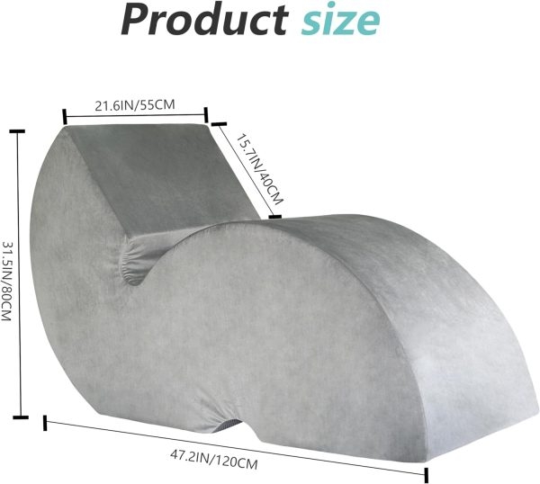 S-Shape Sofa - Versatile Floor Lounger for Rest & Relaxation - Image 5