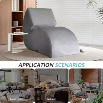 s shape sofa floor lounger 05