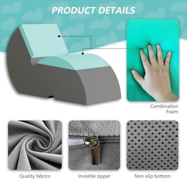 S-Shape Sofa - Versatile Floor Lounger for Rest & Relaxation - Image 4