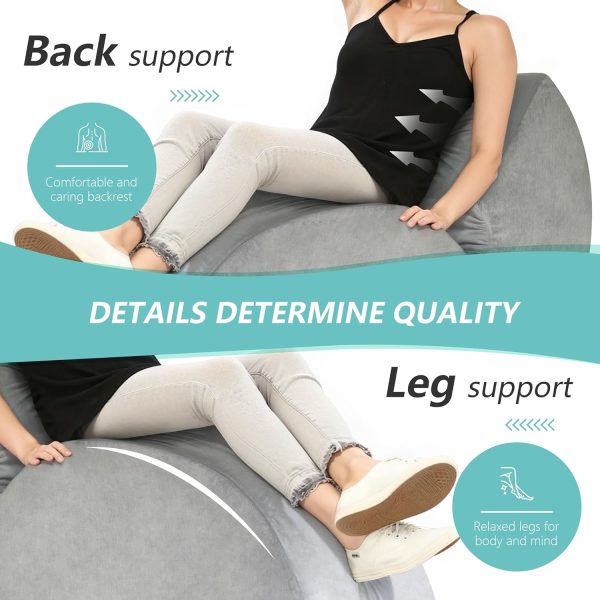 S-Shape Sofa - Versatile Floor Lounger for Rest & Relaxation - Image 2
