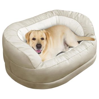 Large Couch Dog Bed with Supportive Foam & Soft Cotton