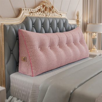 large wedge reading pillow pink 1935