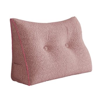 large wedge reading pillow pink 1938