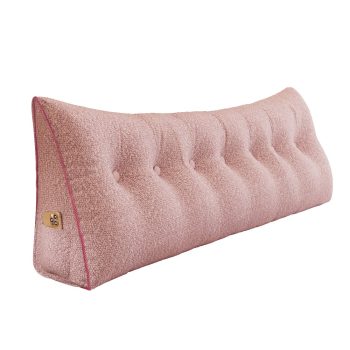 large wedge reading pillow pink 1942