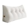 large wedge reading pillow white 1913