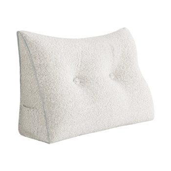 large wedge reading pillow white 1923