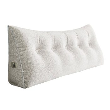 large wedge reading pillow white 1925