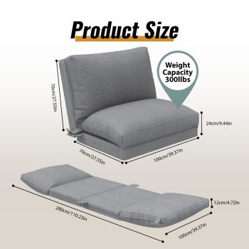folding sofa bed beanbag 1983