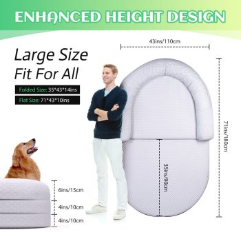 human dog bed 1961