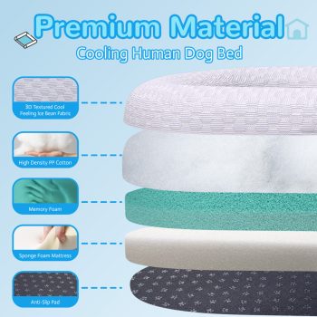 human dog bed 1967