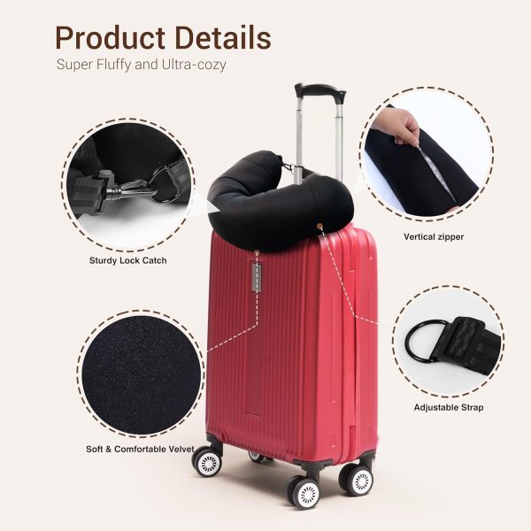 Portable Neck Pillow, Clothes-Stuffable, Ideal for Trips - Image 4