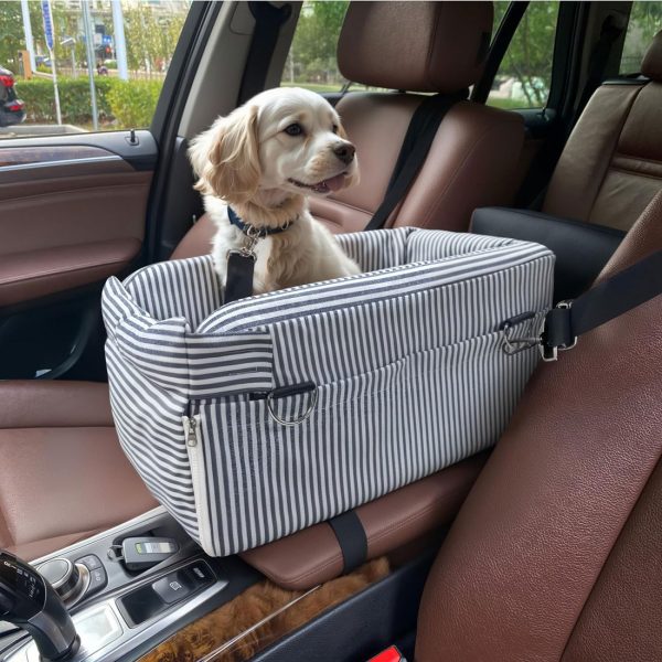Portable Small Pet Car Seat, Front Seat Safety for Dogs & Cats - Image 2