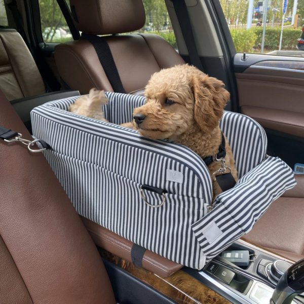 Portable Small Pet Car Seat, Front Seat Safety for Dogs & Cats - Image 3